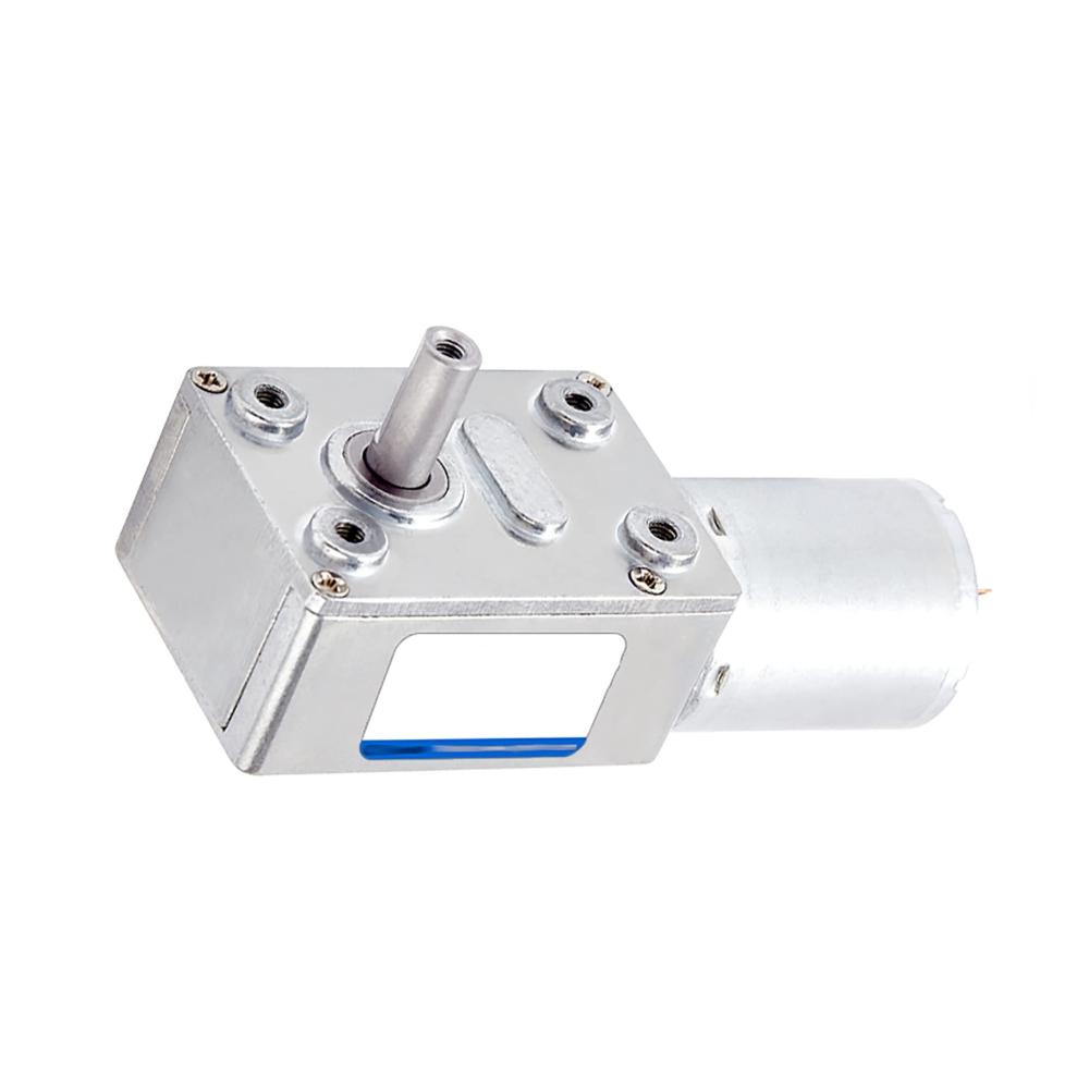 Niedertouriger DC 12V Getriebemotor JGY370 mit hohem Drehmoment 6V Motor mit unterschiedlichen Drehzahlen und Größenoptionen (5 U/min bis 1000 U/min