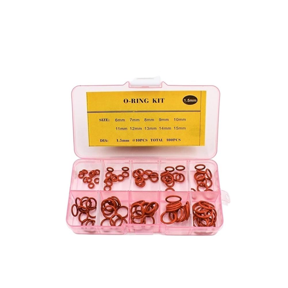Red VMQ Wire Diameter 1.5mm