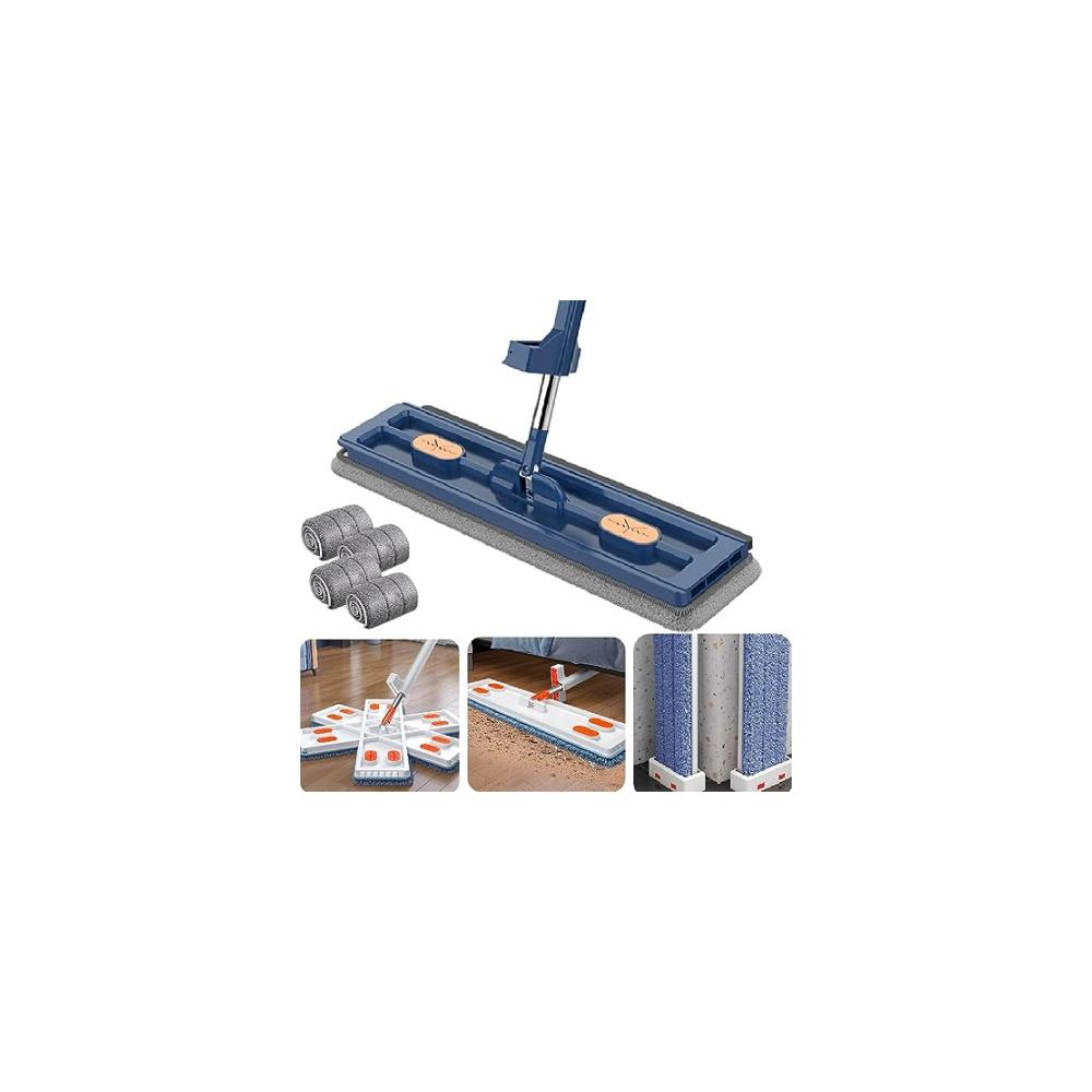 Blue With 4 Mop Pads