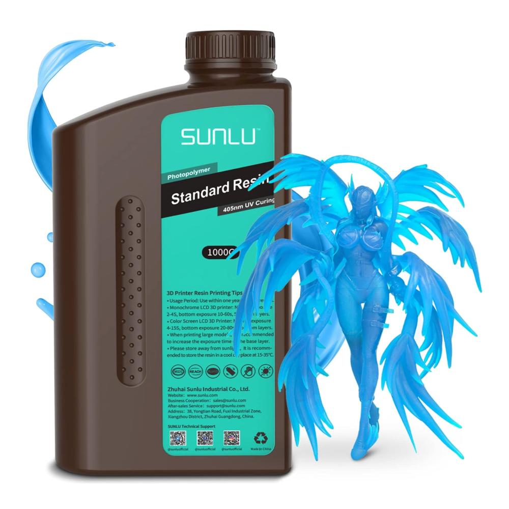 1KG Transparentes Blau