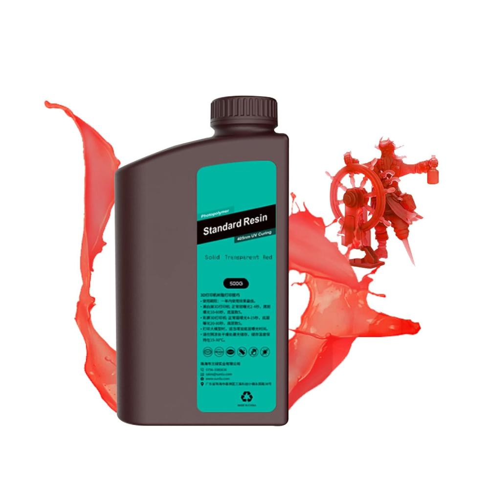 Transparent rot 500g