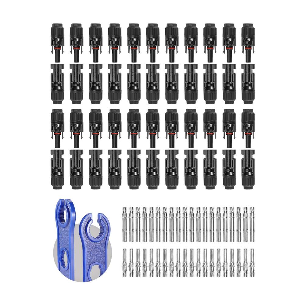 22 Paar Solarstecker